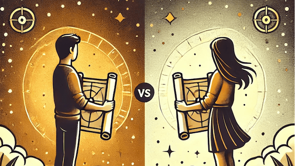 BaZi love compatibility – A couple unlocking the code of destiny through birth chart analysis.